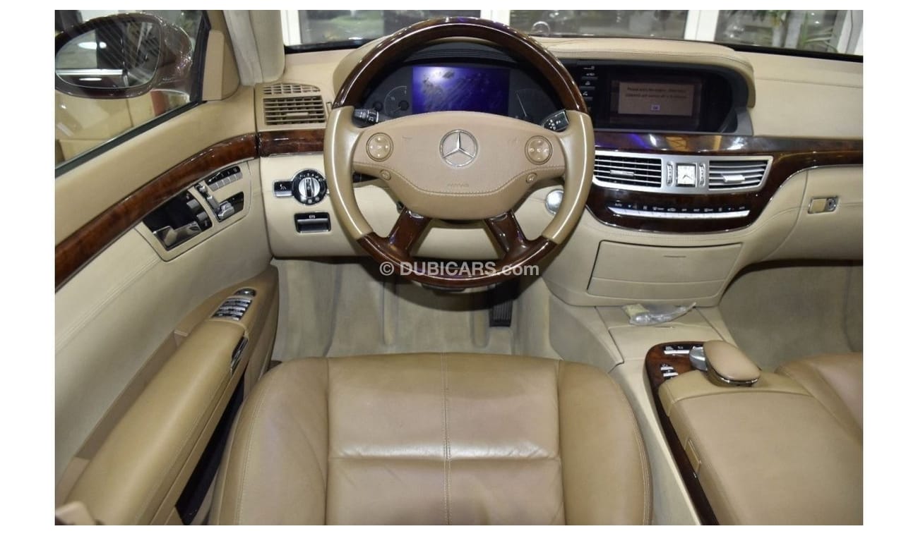 Mercedes-Benz S 500 EXCELLENT DEAL for our Mercedes Benz S500 ( 2006 Model ) in Burgundy Color GCC Specs