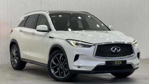 Infiniti QX50 Luxury 2.0L 4WD 2021 Infiniti QX50, 1 Year Warranty + Service Package, Full Service History, GCC