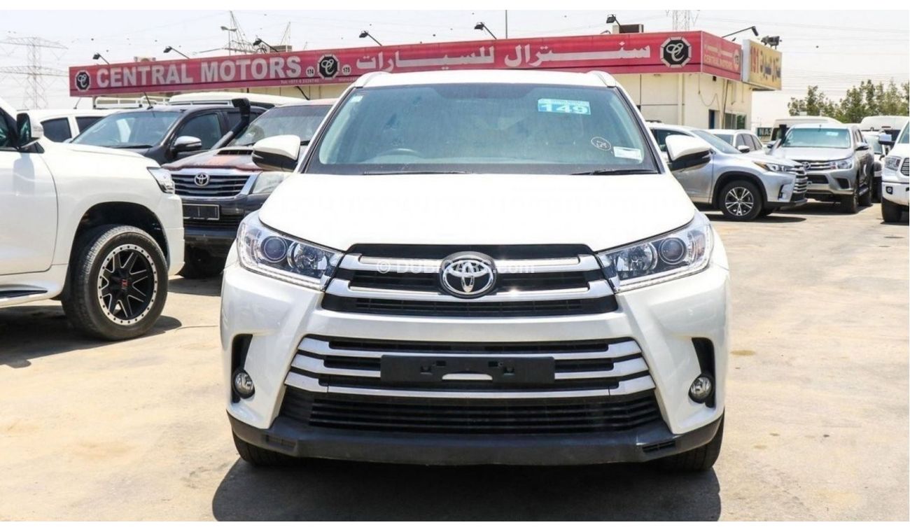 Toyota Kluger 3.5-litre V6 petrol engine White color Perfect condition