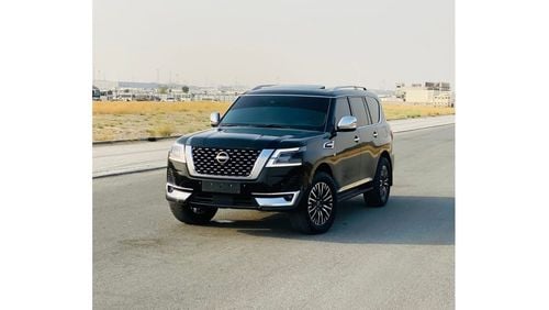 Nissan Patrol LE Titanium Good condition car GCC first onar