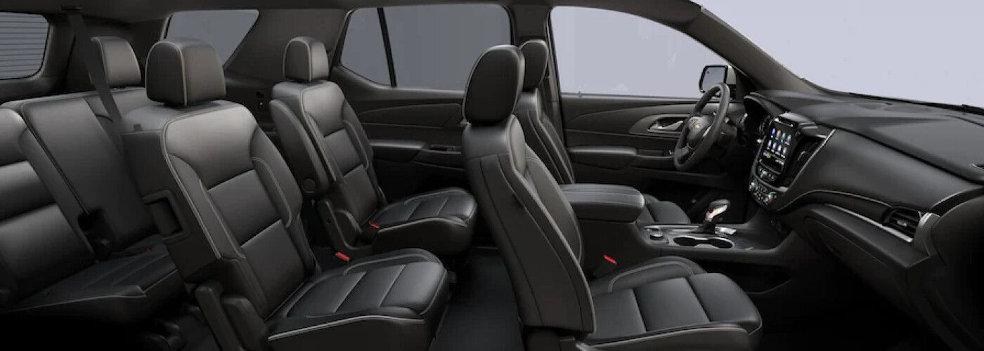 شيفروليه ترافيرس interior - Seats Profile