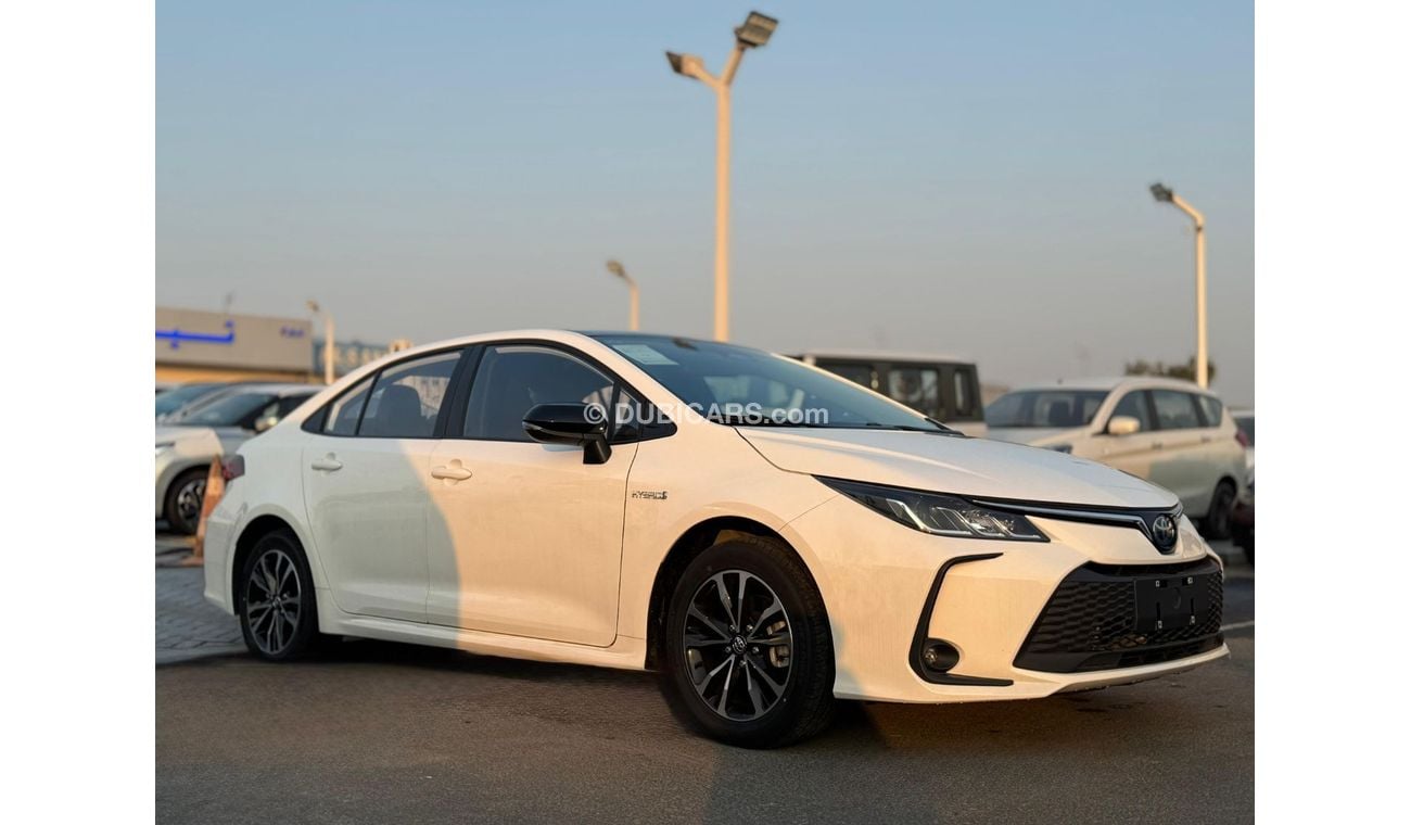 تويوتا كورولا 1.8L Hybrid Under Service Warranty Export @ 54,000 AED