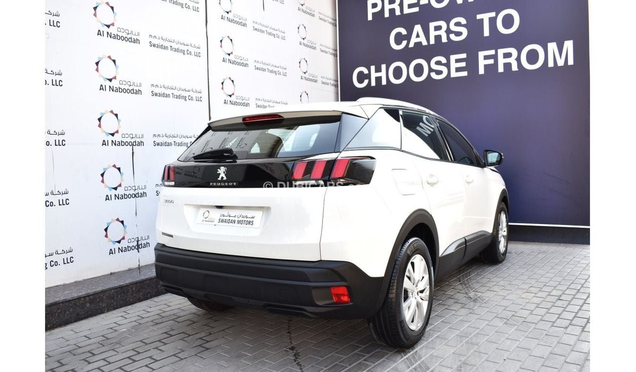 Peugeot 3008 AED 1119 PM  ACTIVE 1.6 TC AT GCC MANUFACTURER WARRANTY 2028 OR 100K KM