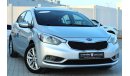 Kia Cerato Kia Cerato 2014 GCC in excellent condition