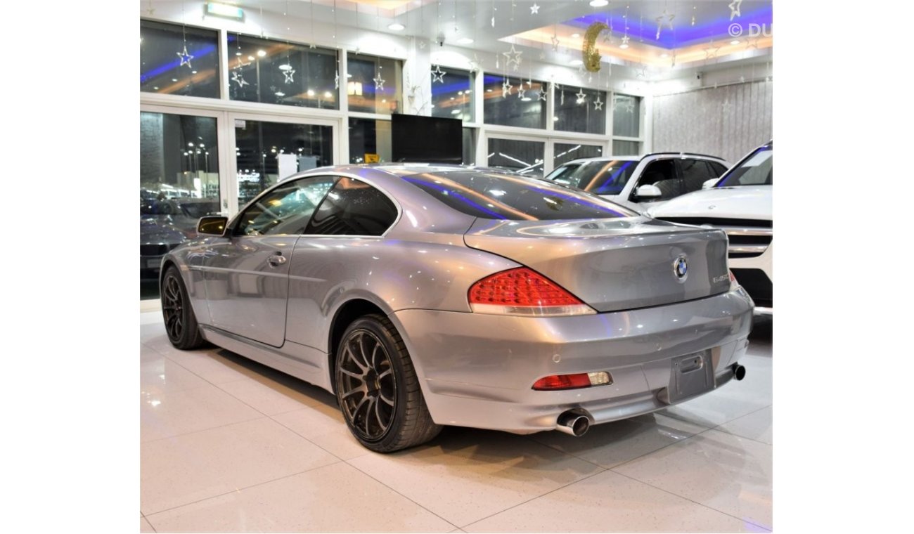 BMW 645 EXCELLENT DEAL for our BMW 645Ci 2005 Model!! in Grey Color! Japanese Specs