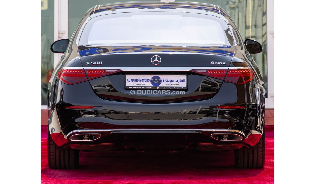 مرسيدس بنز S 500 Mercedes-Benz S 500 -2022 black/red