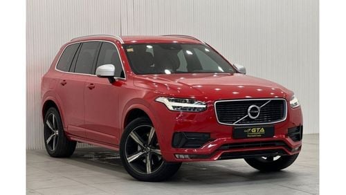 Volvo XC90 R Design 2017 Volvo XC90 T6 R-Design 7 Seater, Full Volvo Service History, Low Kms, GCC