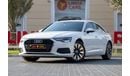 Audi A6 45 TFSI 2.0L Audi A6 45TFSI 2020 GCC under Agency Warranty and Service Contract with Flexible Down-P