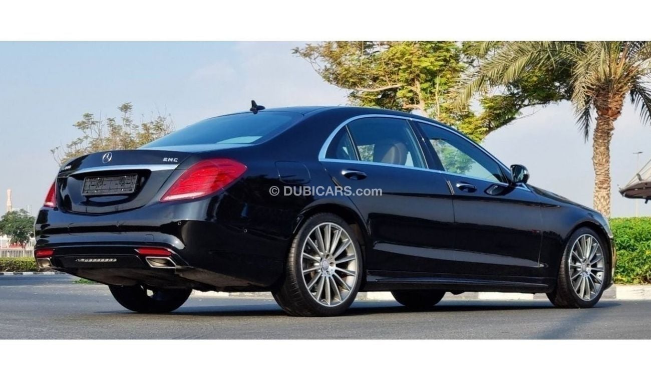 Mercedes-Benz S 400 EMC 3.0L-6CYL GCC Specification -Original Paint-Bank Finance Available