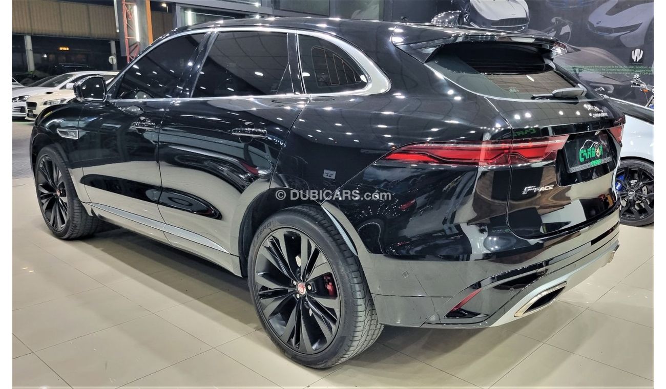 جاكوار F Pace JAGUAR F PACE P 400 GCC 2021 WITH ONLY 23K KM UNDER AL TAYER WARRANTY AND SERVICE CONTRACT