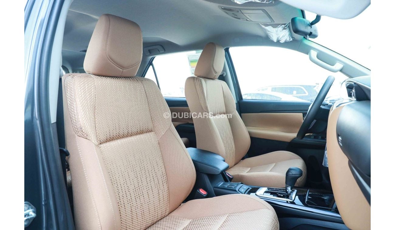 تويوتا فورتونر 2024 TOYOTA FORTUNER LOW 2.4 - GREY METTALIC inside QUARTZ | Export Only