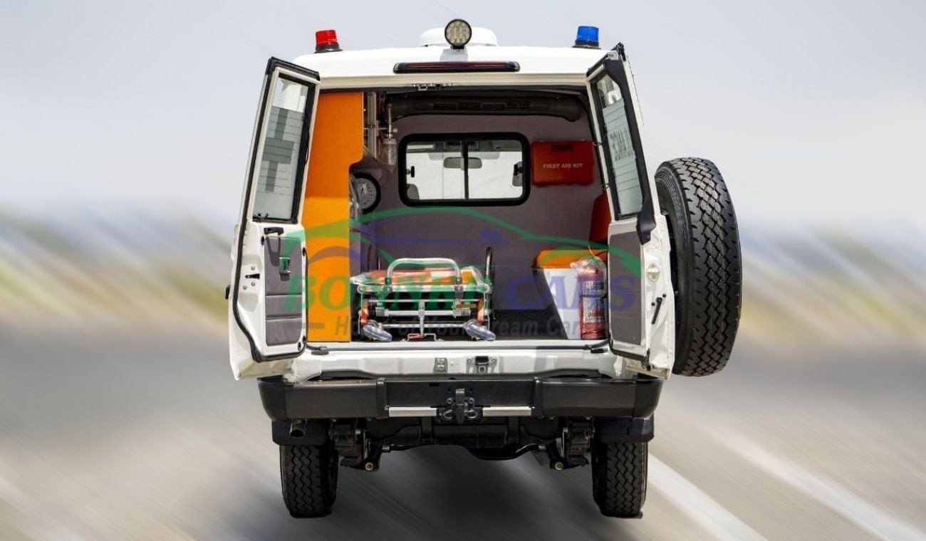 تويوتا لاند كروزر هارد توب Toyota Land Cruiser LC 78 Ambulance Model 2024 LHD Manual Transmission