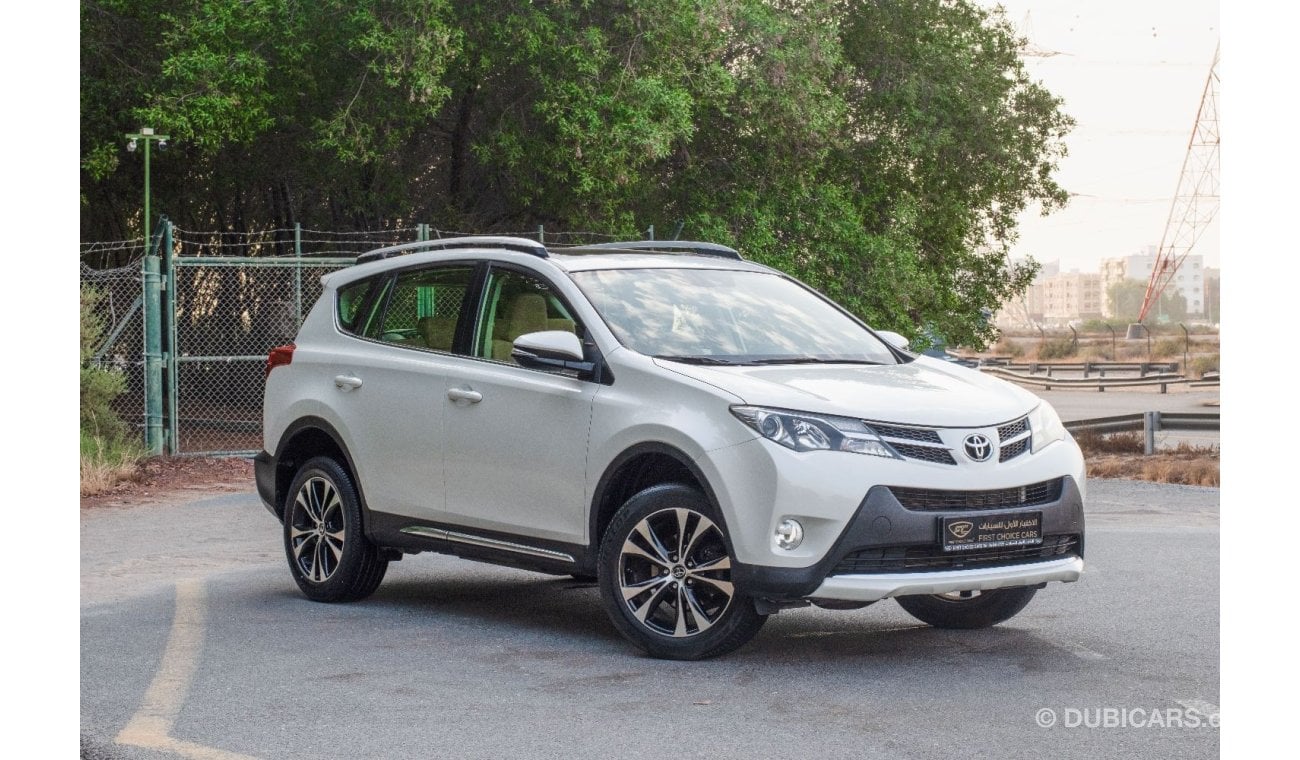 Toyota RAV4 2015 | TOYOTA RAV4 | GXR 4WD 2.5L | GCC SPECS | SUNROOF REAR VIEW CAMERA | T72394