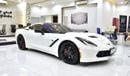 Chevrolet Corvette EXCELLENT DEAL for our Chevrolet Corvette C7 Stingray ( 2016 Model ) in White Color GCC Specs