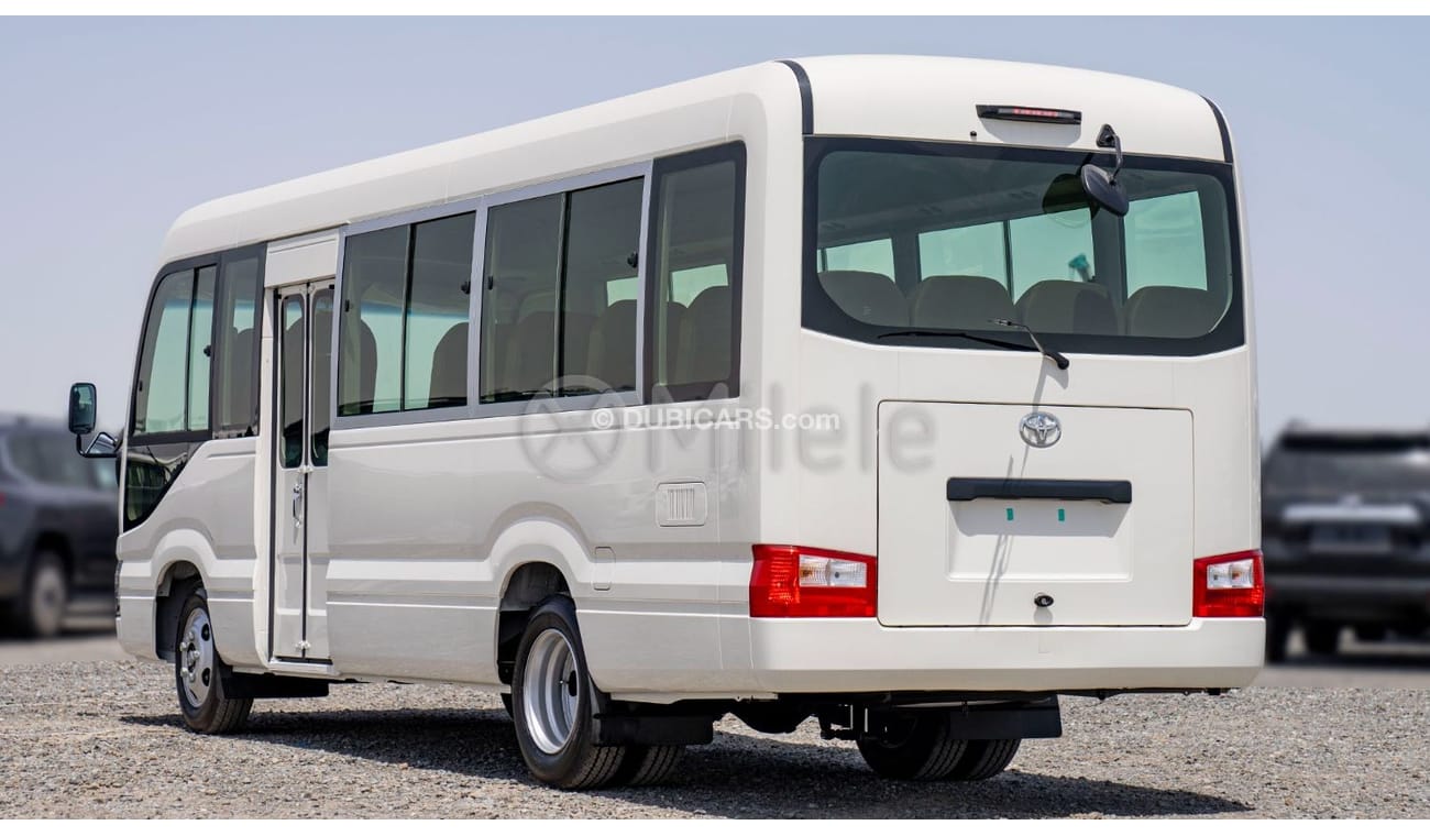 Toyota Coaster RHD 4.2L DIESEL 30-SEATER: WITH MANUAL AC, 4 SPEAKERS, SNORKEL, ABS