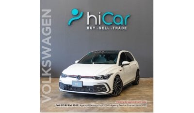 فولكس واجن جولف GTI AED 2,606 pm • 0% Downpayment •GTI P2 Full • Agency Warranty/Service Contract