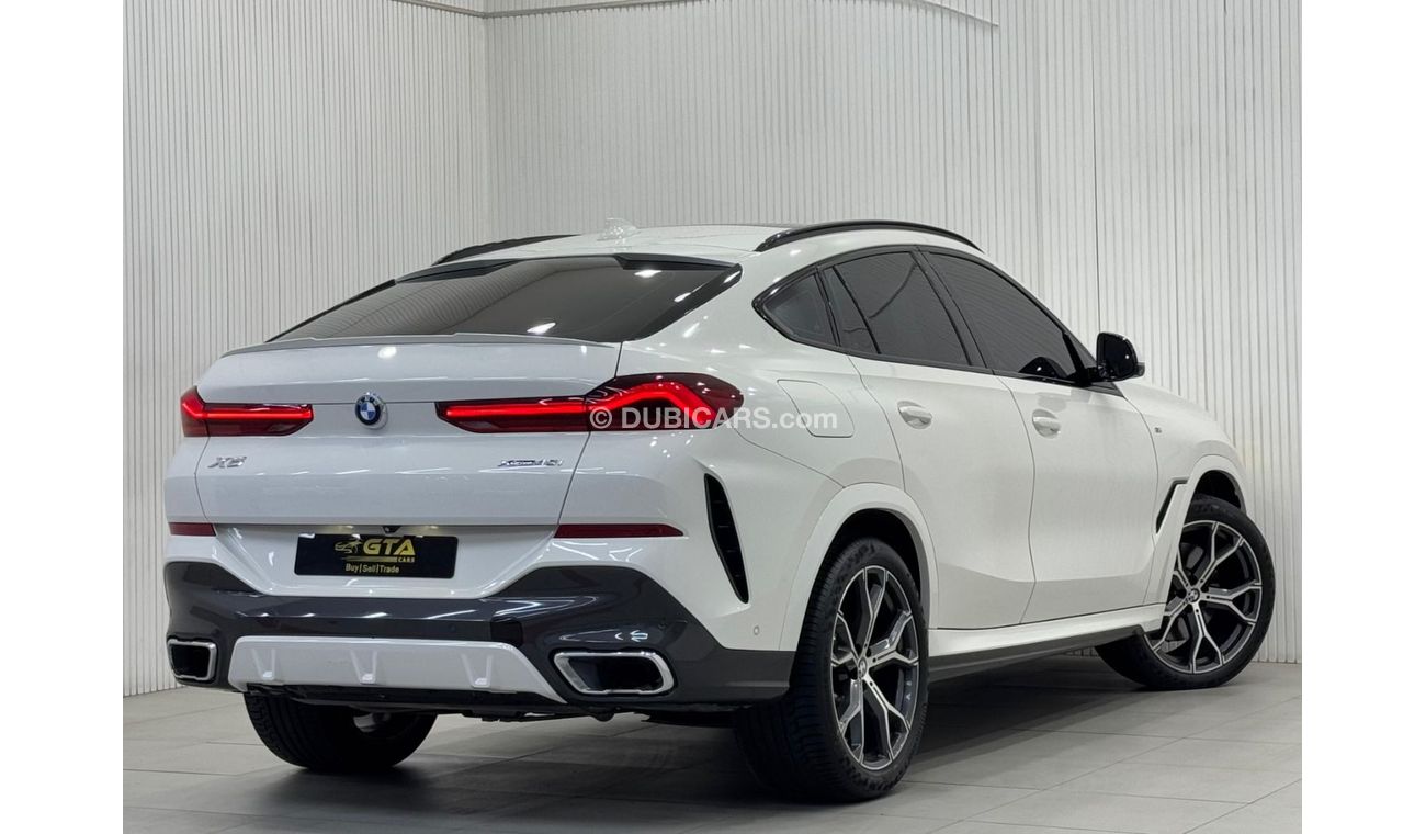 بي أم دبليو X6 40i M Sport 3.0L 2021 BMW X6 xDrive40i M-Sport, Dec 2025 BMW Warranty + Service Pack, Full Options,