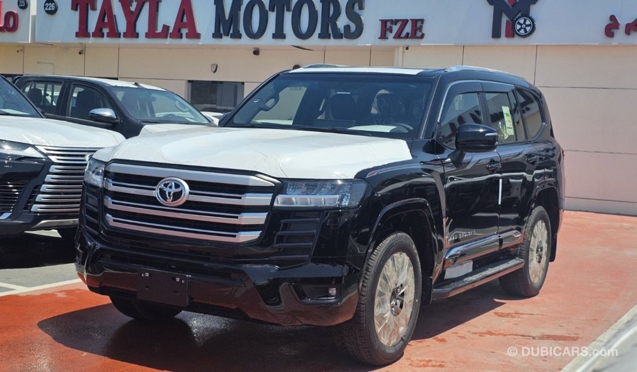 تويوتا لاند كروزر TOYOTA LANDCRUISER 3.5 GXR MID OPTION 2024 BLACK