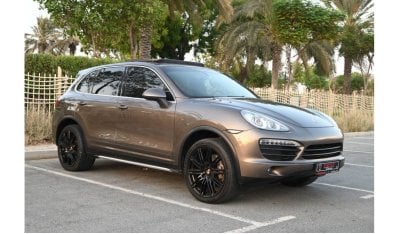 Porsche Cayenne S 0% DP-AGENCY MAINTAINED - PORCSHE CAYENNE S 2014 - 4.6TC V8 4WD - GCC SPECS - MINT CONDITION