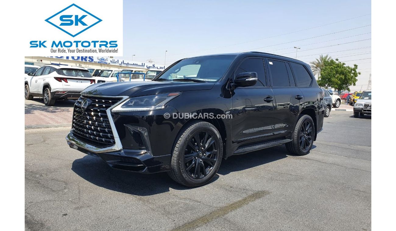 Lexus LX570 5.7L, KURO BLACK EDITION, 21" Rims, 360° Camera, First Hand Used, Low Mileage (LOT # LXB2019)