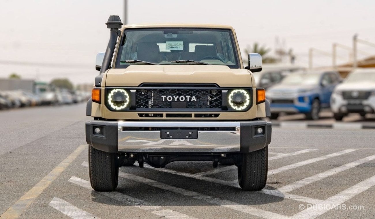 Toyota Land Cruiser Hard Top 2024 Toyota LC76 4.0L Petrol MT With Digital Speedometer & LED Light - GCC