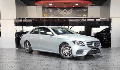 مرسيدس بنز E200 AED 2,200 P.M | 2019 MERCEDES BENZ E200 AMG KIT 2.0L | SUNROOF | GCC | UNDER GARGASH WARRANTY