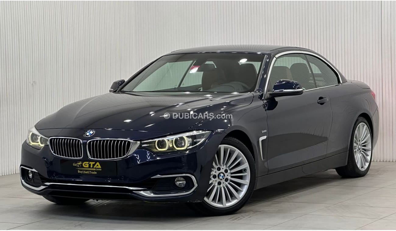 بي أم دبليو 420i Std 2.0L 2019 BMW 420i Luxury-Line Convertible, Warranty, Service History, Excellent Condition