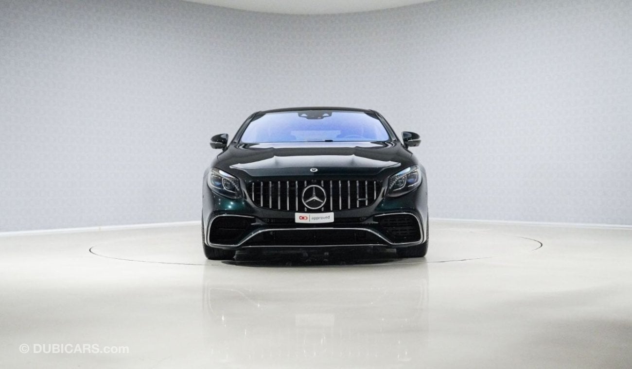 مرسيدس بنز S 63 AMG كوبيه - 2 Years Approved Warranty - Approved Prepared Vehicle