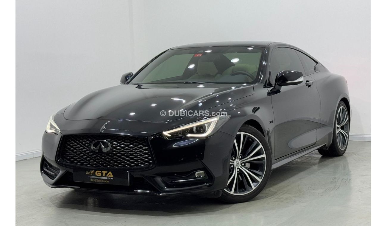 Infiniti Q60 Premium Luxury 3.0L 2017 Infiniti Q60 Premium 3.0t, Warranty, Full Infiniti Service History, Low Kms