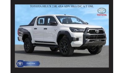 تويوتا هيلوكس TOYOTA HILUX 2.8L 4X4 ADV HI(i) D/C A/T DSL 2024 Model year Export Only