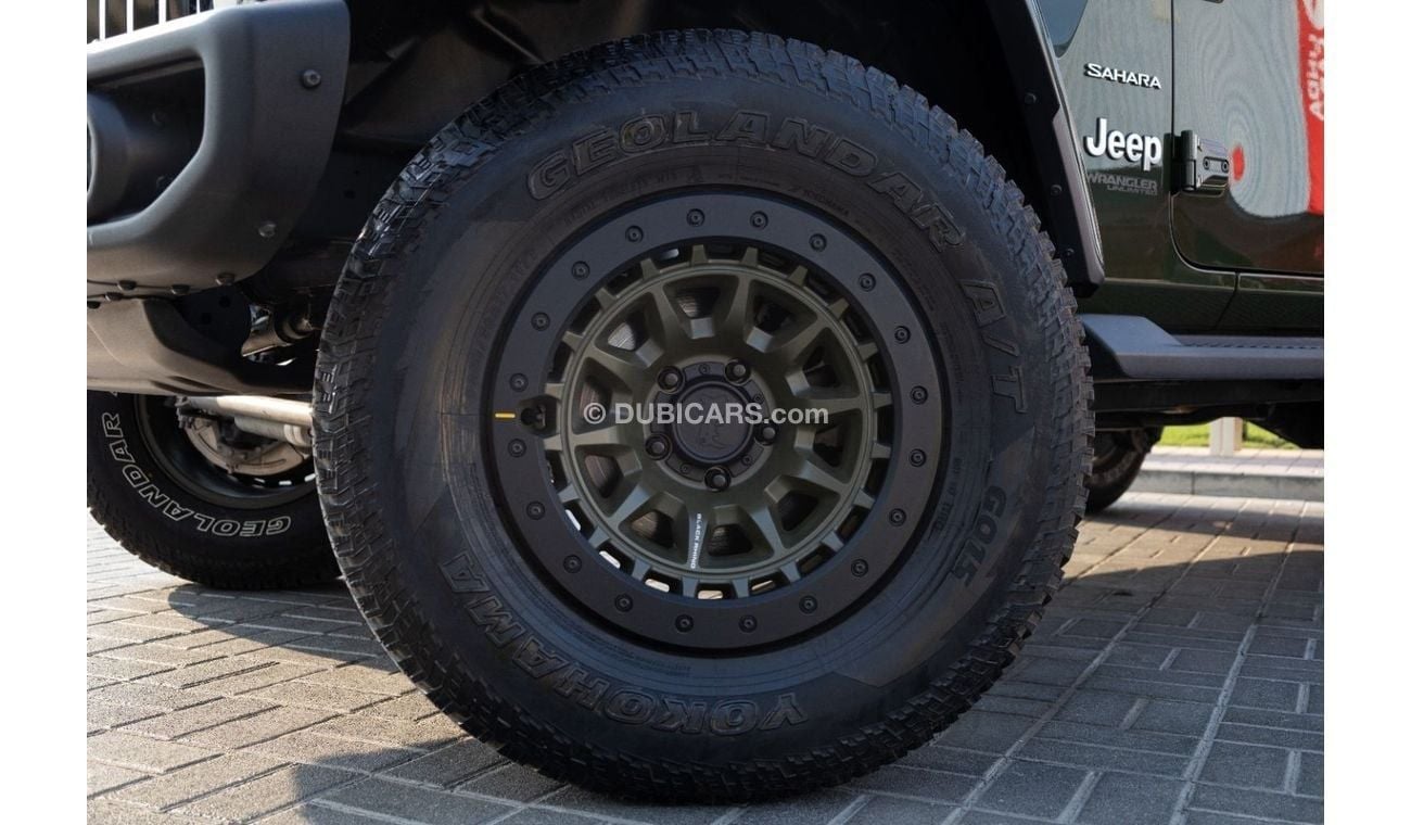 جيب رانجلر Unlimited Sahara 3.6L Jeep Wrangler Unlimited Sahara 2021 GCC under Warranty with Flexible Down-Paym