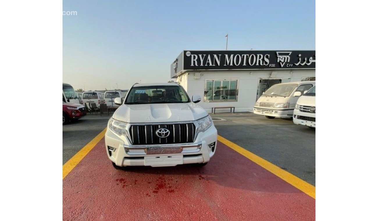 Toyota Prado TOYOTA PRADO VX.R, 2.7L, PETROL, AUTOMATIC, WITH LEATHER INTERIOR MODEL 2021, WHITE EXTERIOR WITH BR