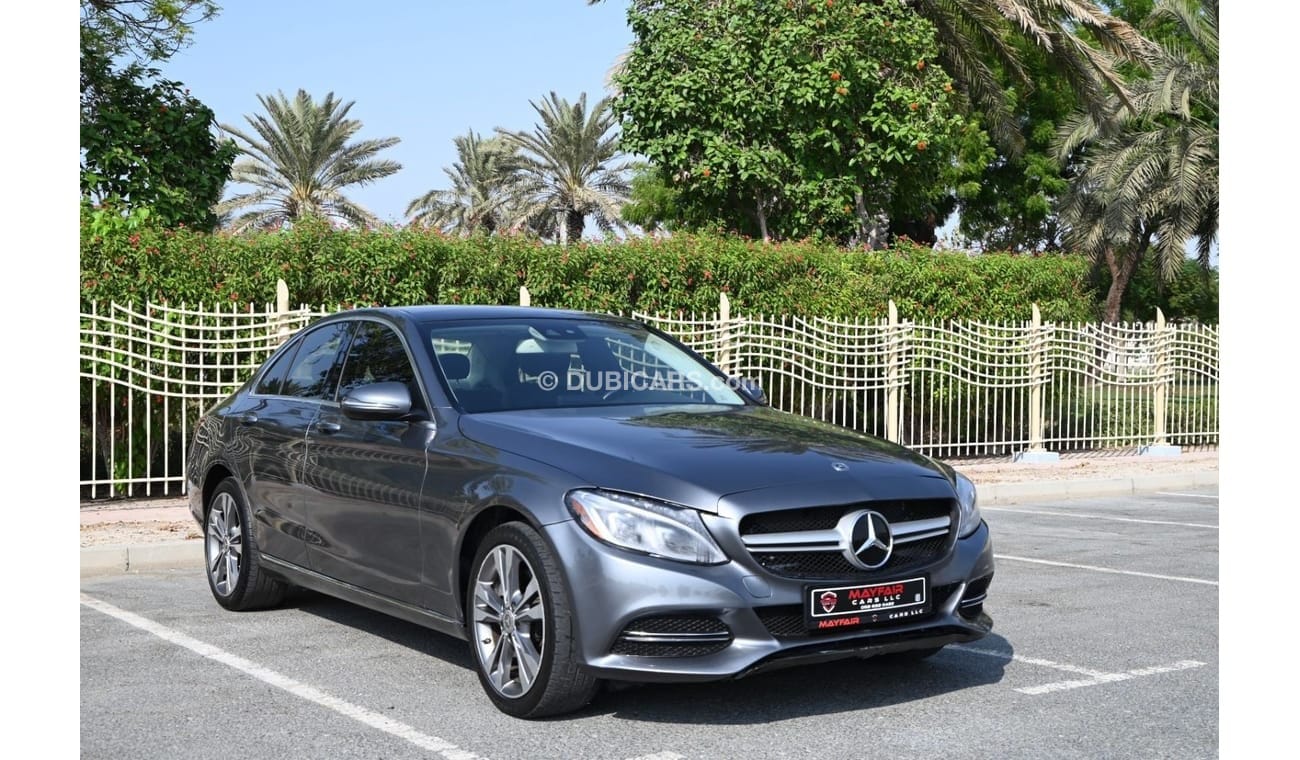 مرسيدس بنز 300 0% DP - ENGINE+GEAR+CHASSIS GURANTEE - MERCEDES C300 2.0 4MATIC LUXURY AWD 2017  - US SPECS