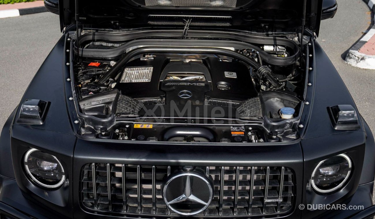 مرسيدس بنز G 63 AMG .0L PETROL: MAGNO BLACK WITH NIGHT PACKAGE, CARBON INTERIOR, NEW CAR!!