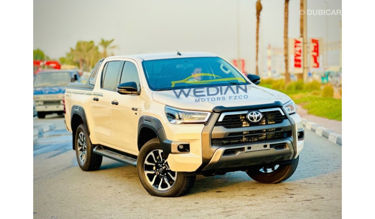 تويوتا هيلوكس Adventure 2021 V6 4.0L G.C.C Original Paint Top Of The Range