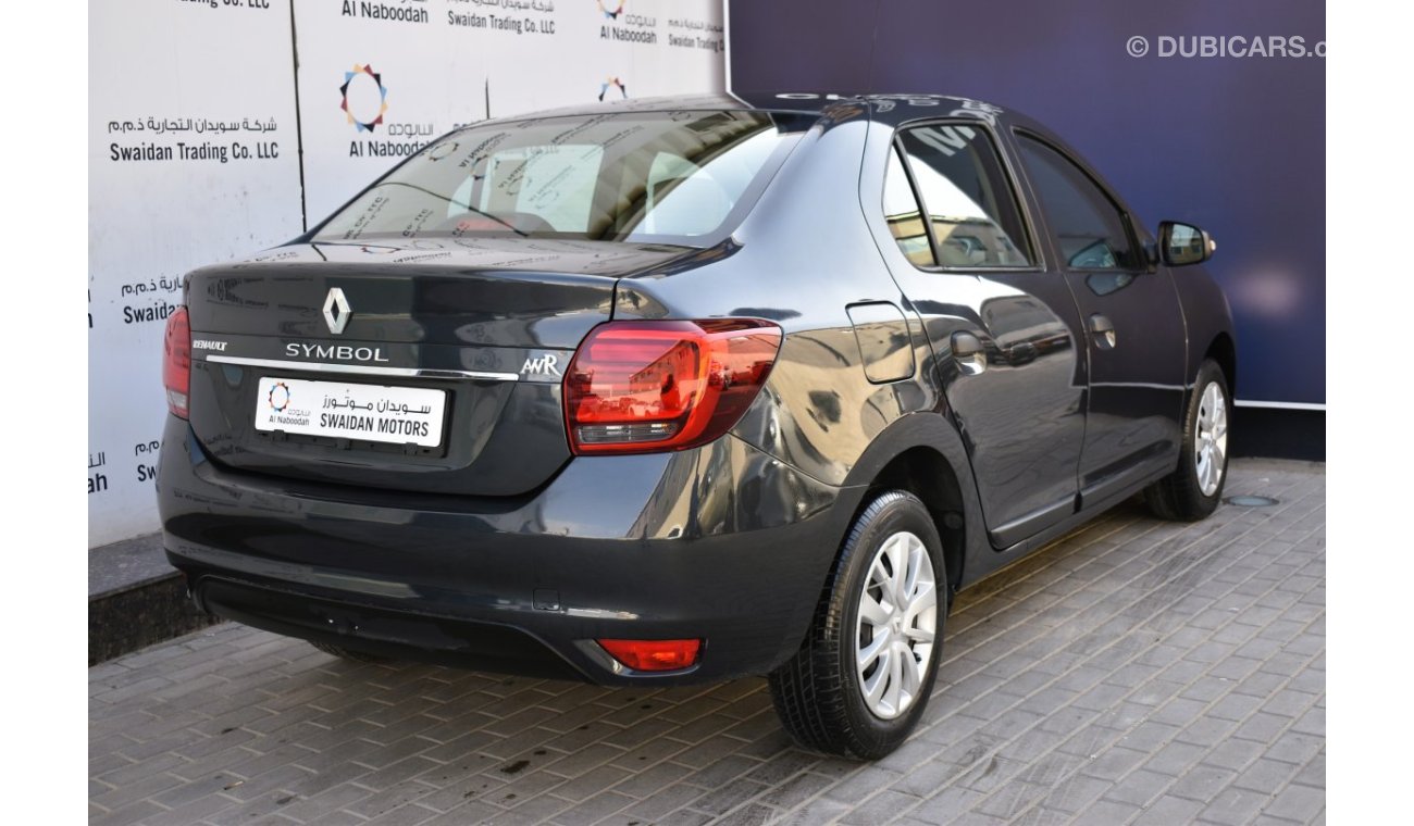 رينو سيمبول AED 449 PM | 1.6L PE GCC DEALER WARRANTY