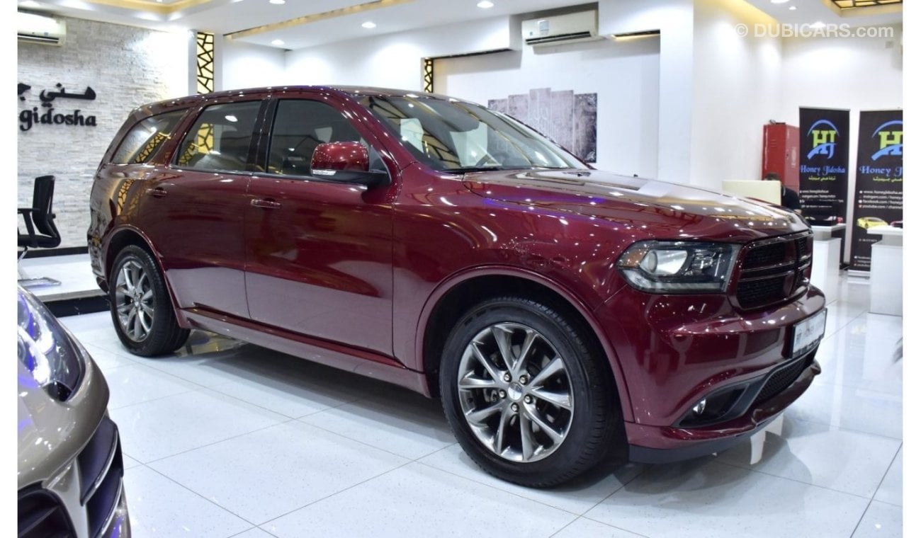 دودج دورانجو EXCELLENT DEAL for our Dodge Durango GT ( 2017 Model ) in Red Color GCC Specs