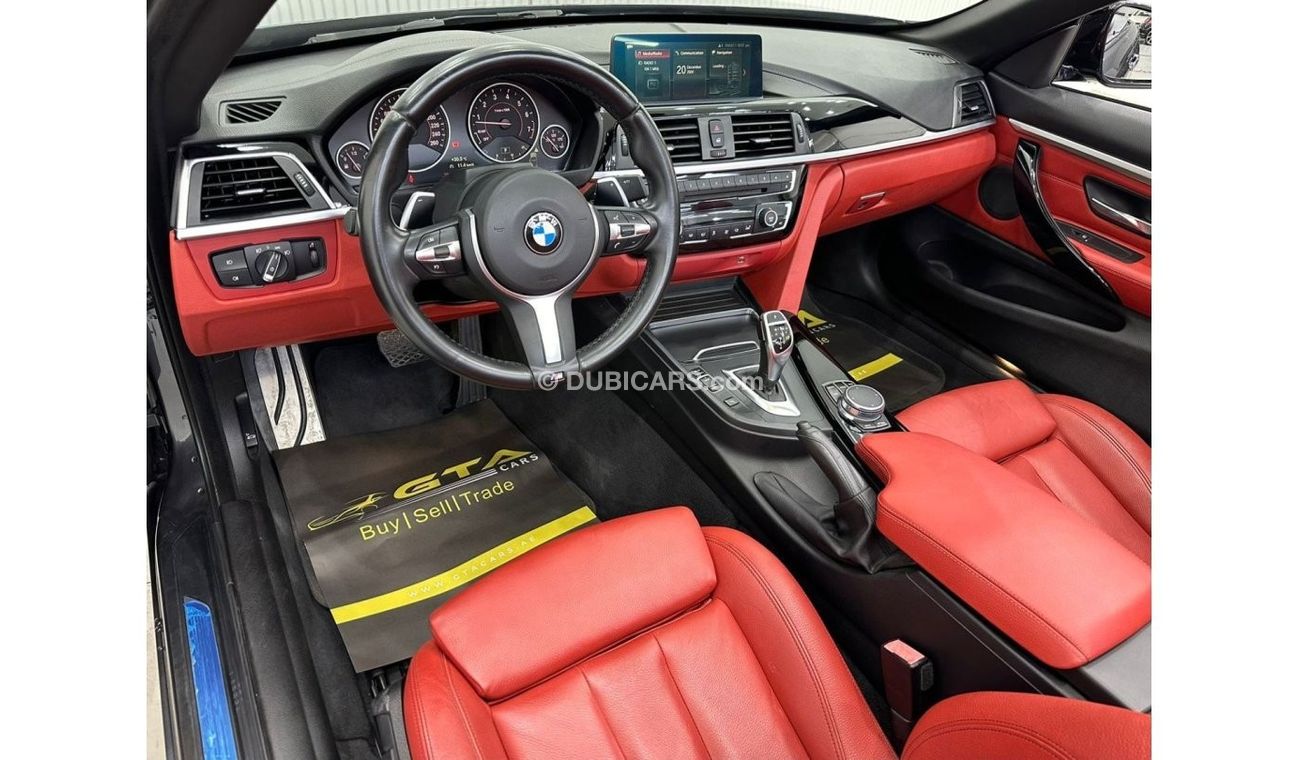 بي أم دبليو 420i M سبورت 2018 BMW 420i M-Kit Convertible, Warranty, Service History, Low Kms, GCC