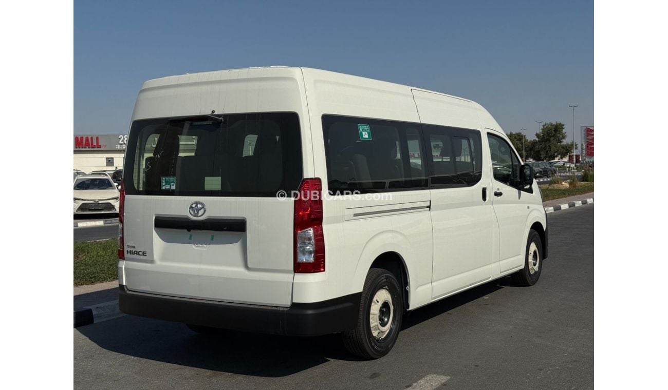 Toyota Hiace 2025 Toyota Hiace DX 13-Seater 3.5L V6 Petrol M/T (2-Point Seatbelts) Export Only