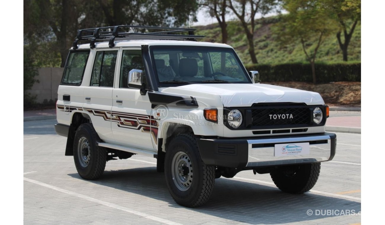 Toyota Land Cruiser Hard Top LHD LC76 4.5L TDSL-E V8 4WD 5DR 5S MT 2024MY WITH ROOF RAIL