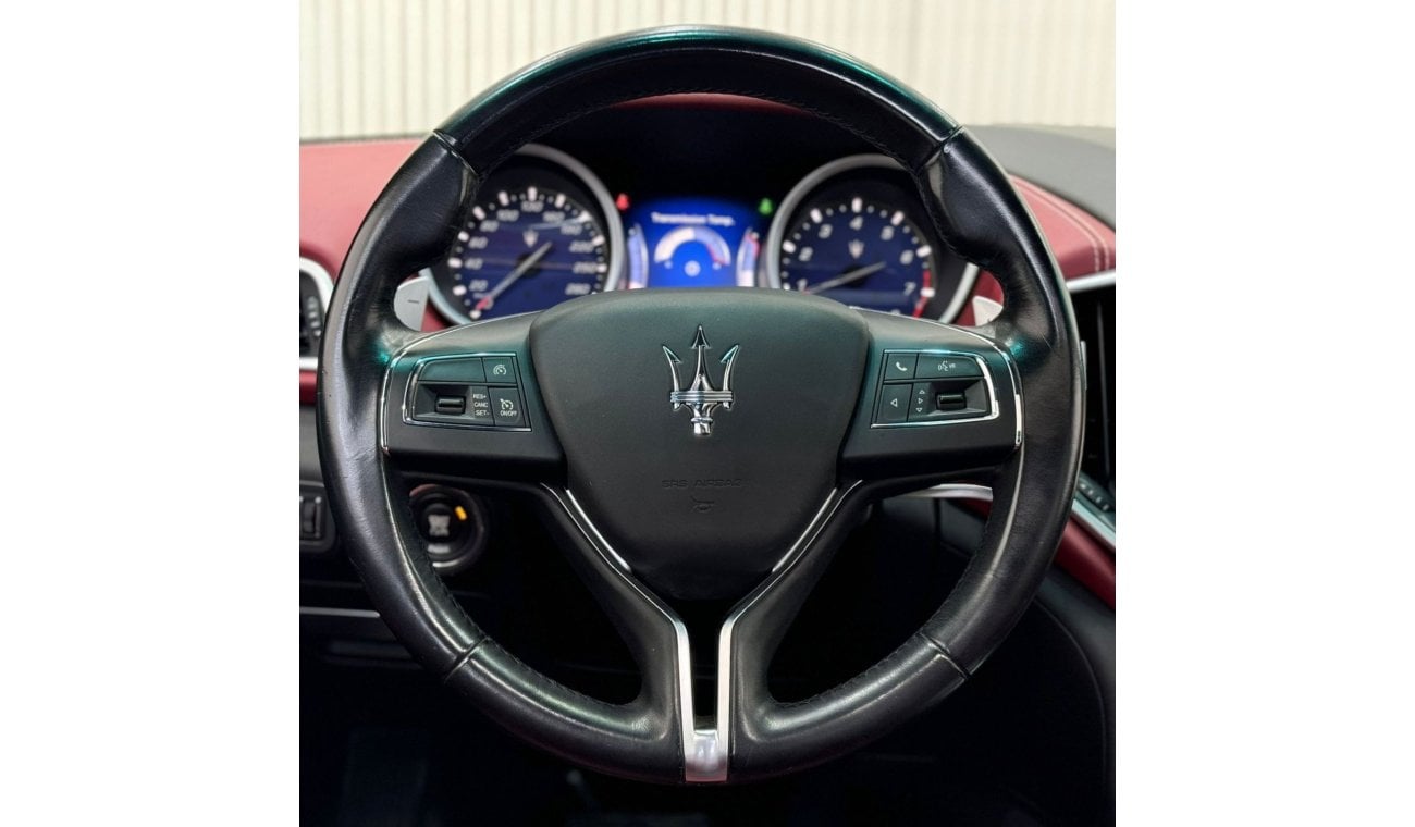 مازيراتي جيبلي 2016 Maserati Ghibli Ermenegildo Zegna Edition, Service Package, Full Service History, GCC