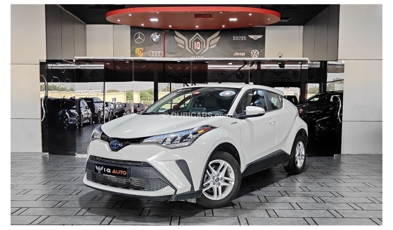 Toyota CHR AED 1,150 P.M | 2020 TOYOTA C-HR HYBRID GX | UNDER WARRANTY | GCC | LOW KM