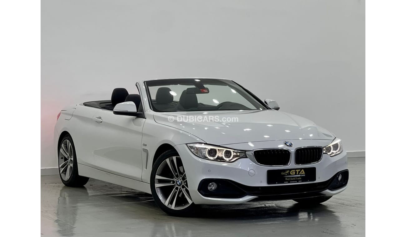 BMW 420i M Sport 2017 BMW 420i M- Sport Convertible, Warranty, BMW Service Pack 2024, low Kms, GCC Specs