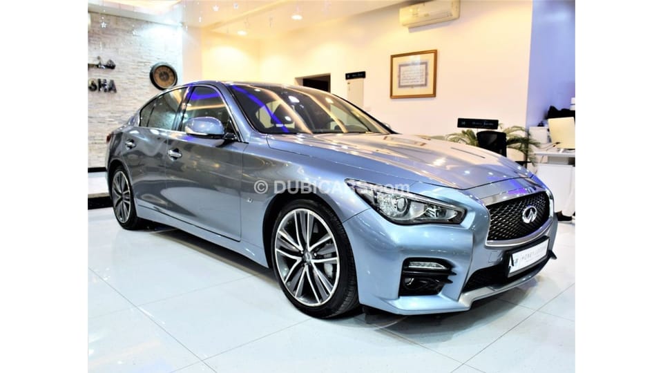 Infiniti Q50 AMAZING Infiniti Q50S 3.7 2014 Model!! in Light Blue Color