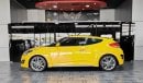 Hyundai Veloster AED 850 P.M | 2016 HYUNDAI VELOSTER TURBO 1.6L | GCC | PANORAMIC ROOF