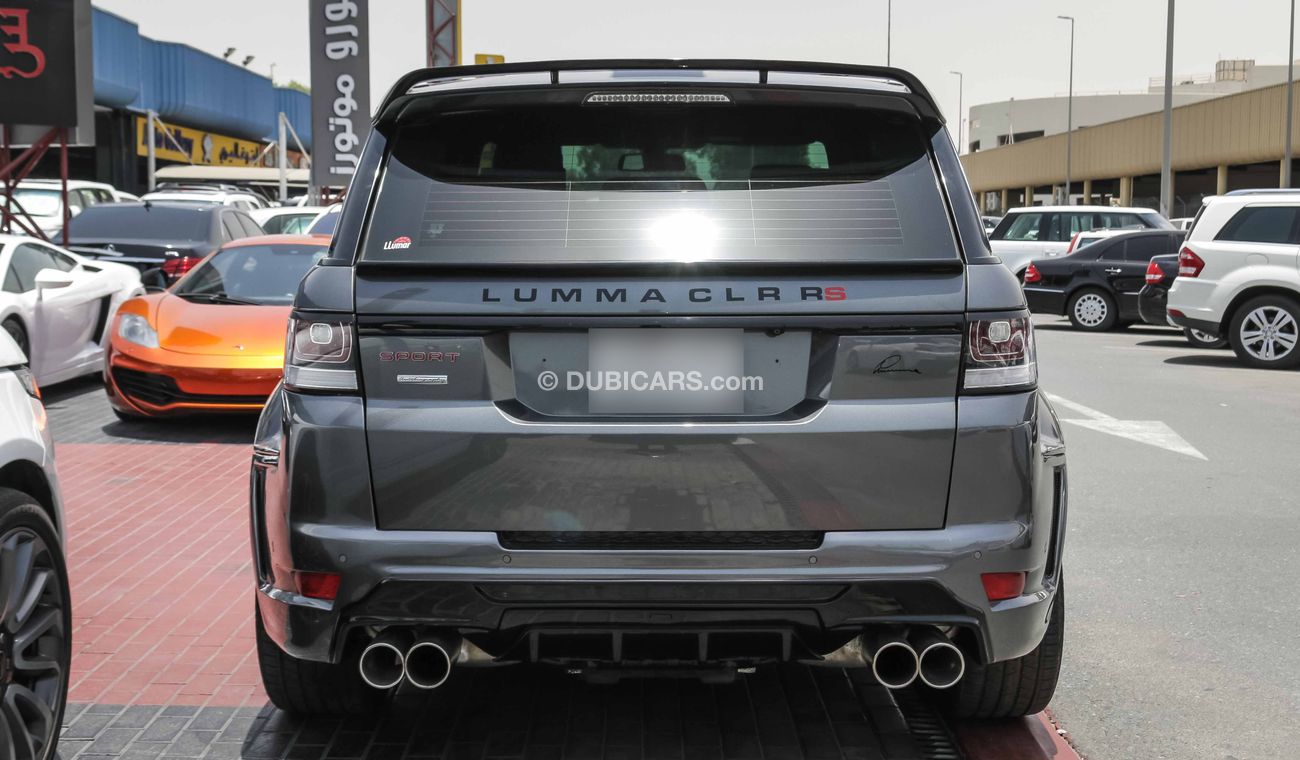 Land Rover Range Rover Sport With Lumma CLR RS body kit