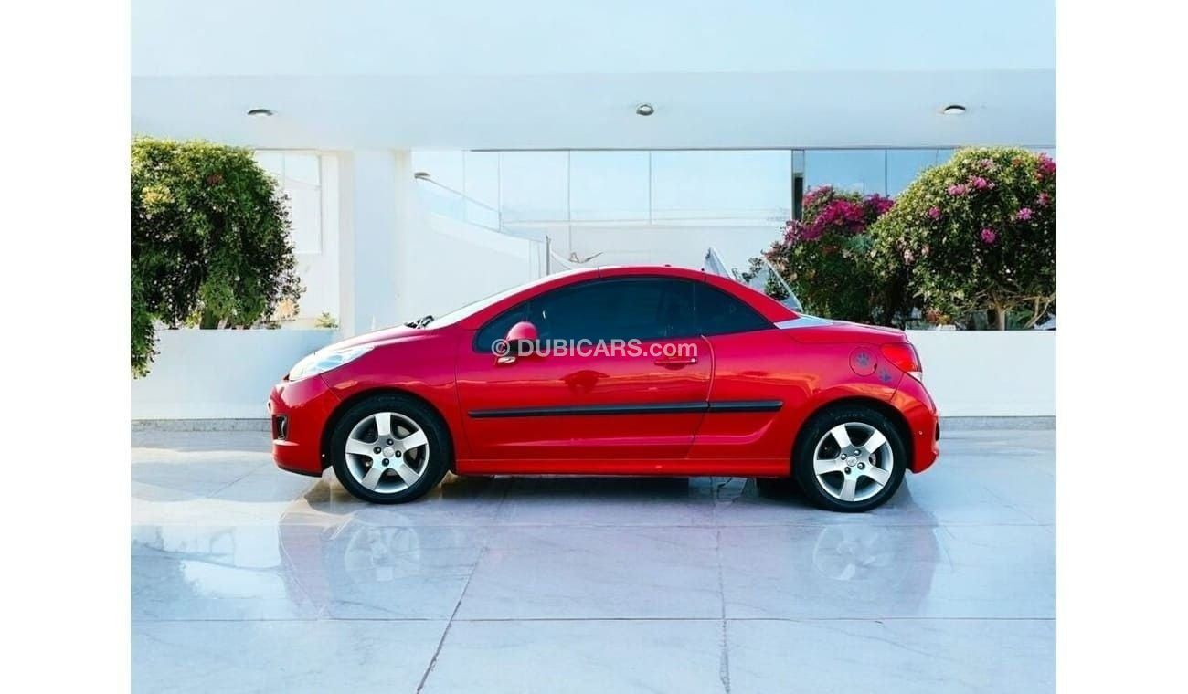 Peugeot 207 AED 1,630 PM PEUGEOT 207 CC 1.6 | HARD TOP CONVERTIBLE | WELL MAINTAINED | GCC