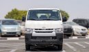 Toyota Hiace STD 2.5L DIESEL 15-SEATER: 15" STEEL RIMS, FABRIC SEATS, A/C, DUAL AIRBAGS