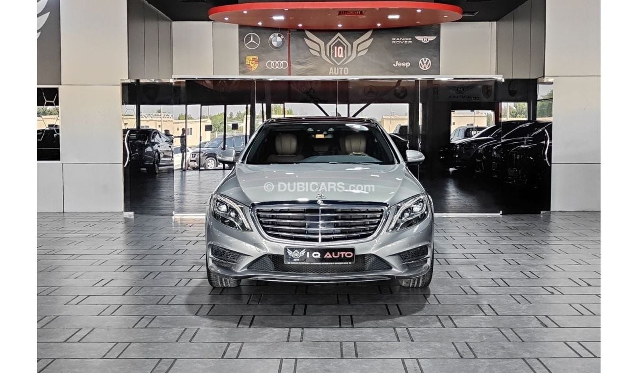 Mercedes-Benz S 400 AED 3,400 P.M | 2015 MERCEDES-BENZ S400 AMG  | FULL SERVICE HISTORY | GCC | PANORAMIC VIEW | FULLY L