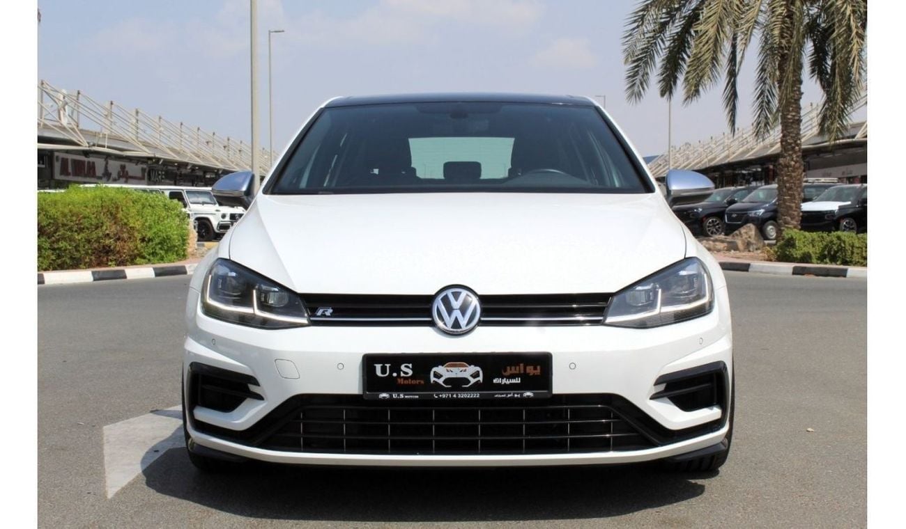 Volkswagen Golf R VOLKSWAGEN GOLF R 2019 GCC WITH FULL AGENCY SERVICE HISTORY IN MINT CONDITION